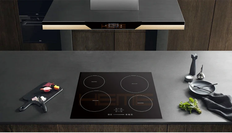 OEM/ODM Household 99-minute Digital Timer Sensor Touch Control Electric Induction Cooktops Black Home Kitchen Child Lock 7400