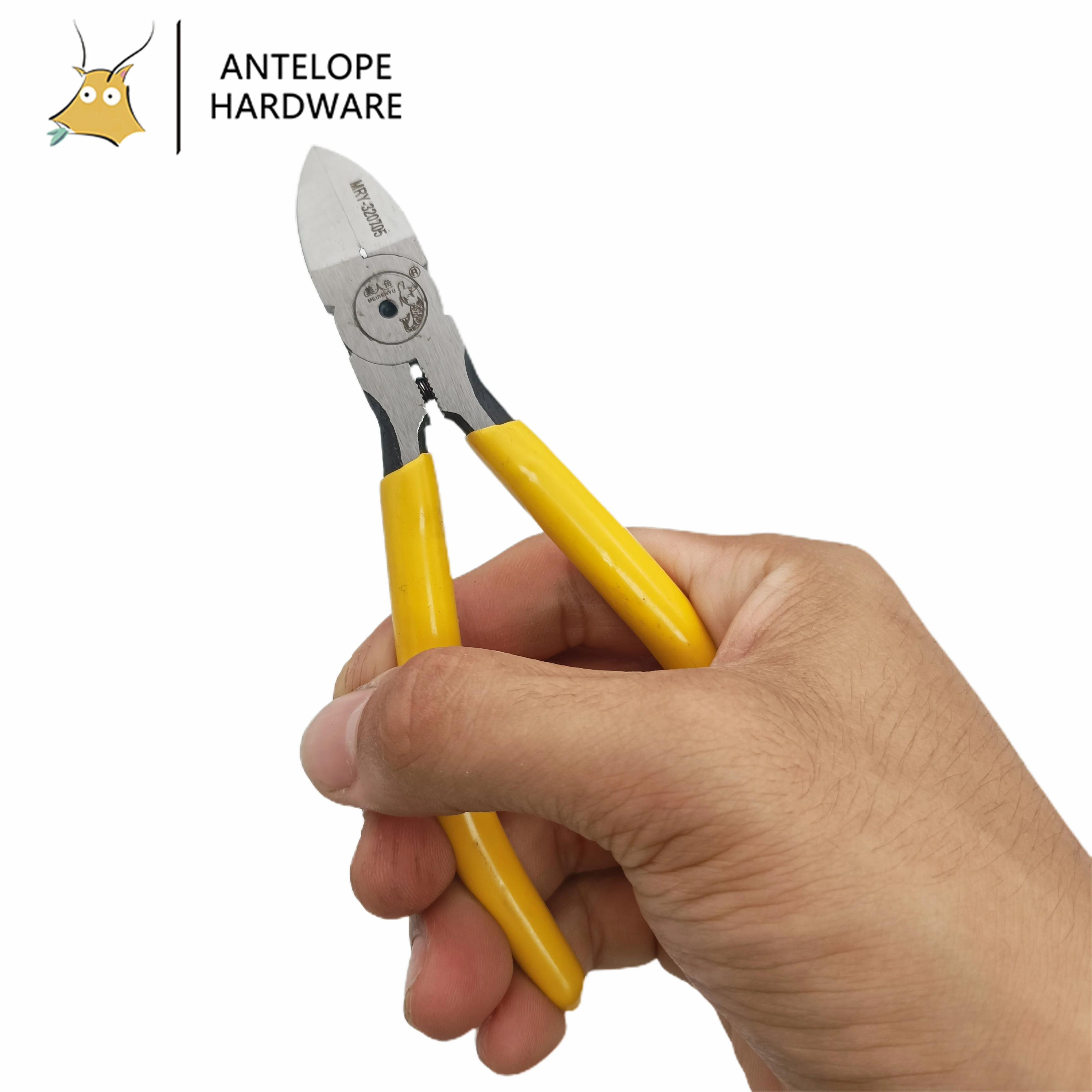 5Inch Cable Stripper Wire Stripping Flush Cutting mini Midget diagonal Pliers