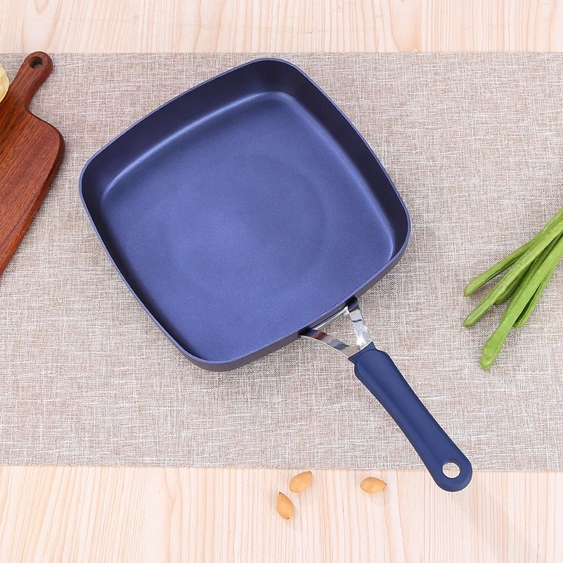 Non-stick Wok Soup Square and Round Pot and Pan Set Kitchen Steak Cake Cooking Tools Gift Cookware Set Kitchen Aluminum Carton