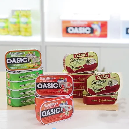 Factory Price Good Taste Canned Fresh Sardines In Vegetable Oil Vitamin-Packed