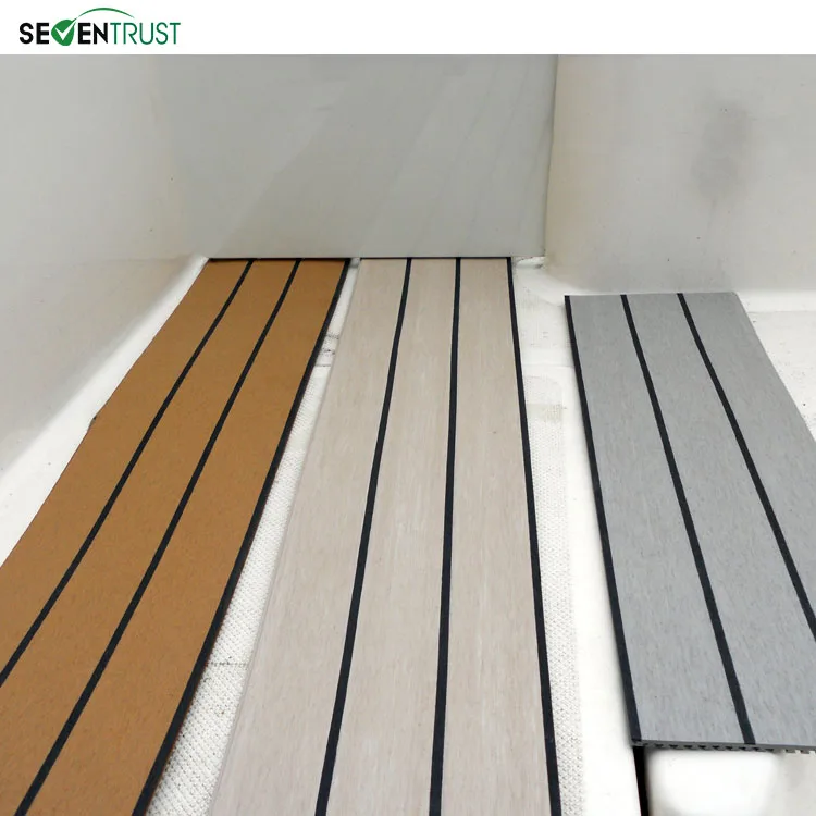 High quality with synthetic teak boat decking