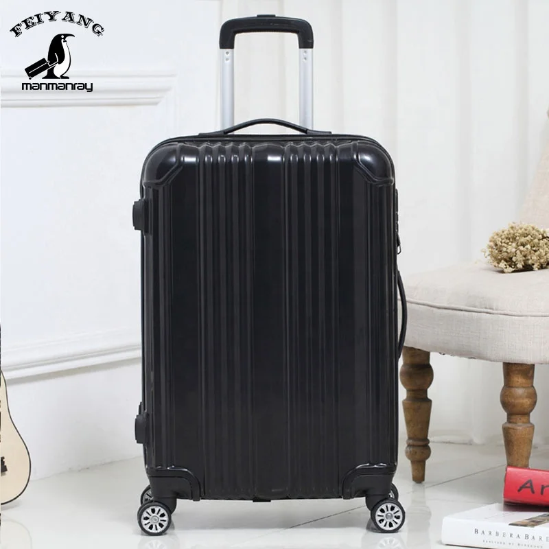 Hard plastic luggage sets suitcase rolling luggage