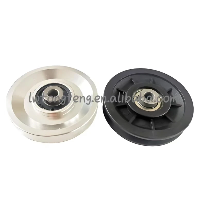 90mm 95mm with Holes Hollow Pulley System Gym for Cable Wire Rope