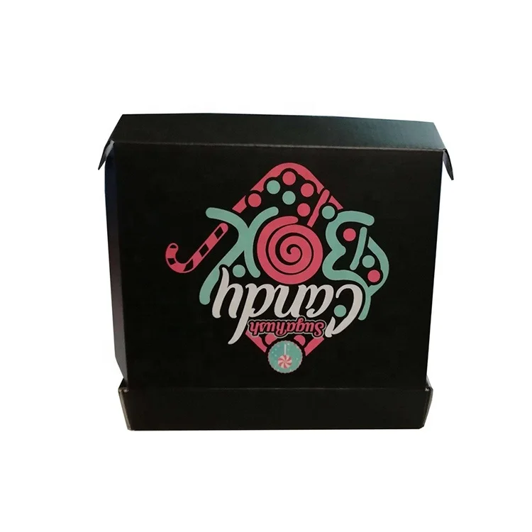 
Corrugated Mailer Shipping Boxes With Corrugated Insert Corrugated Mailer Box Black 