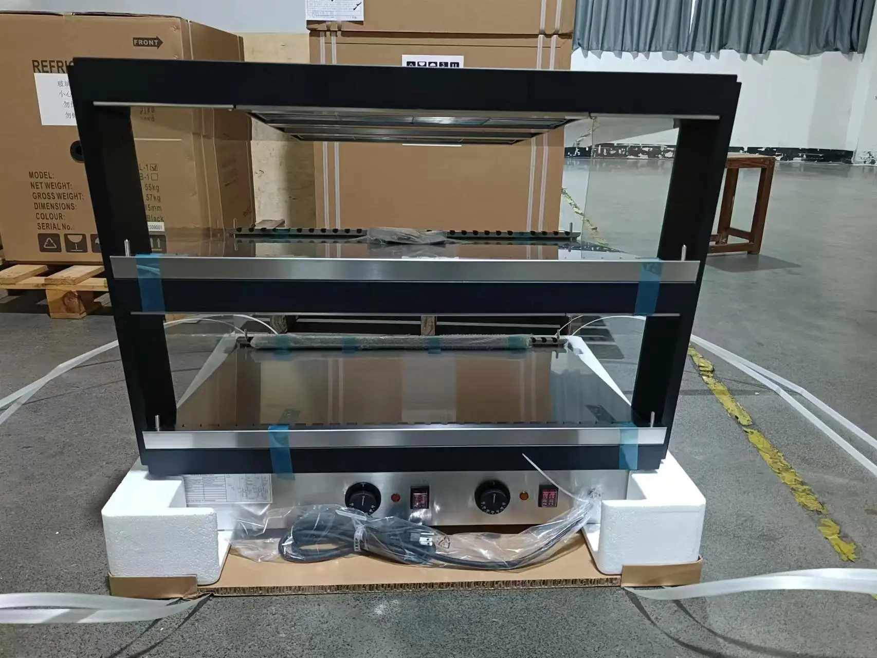 Sandwich Burger Warmer Slide Warmer Display Showcase Price For Sale