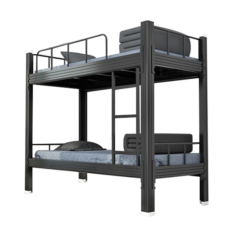 Custom Apartment Bed Furniture  Dormitory Steel Bunk Bed