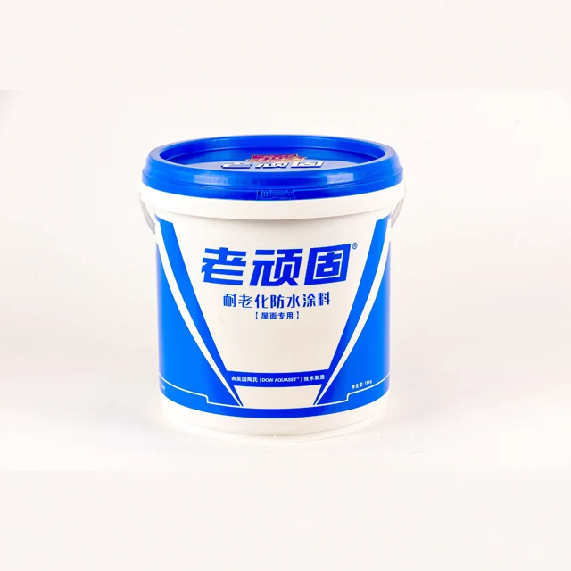 
White roofing coating acrylic high elastic waterproof coating roof coating for roof 