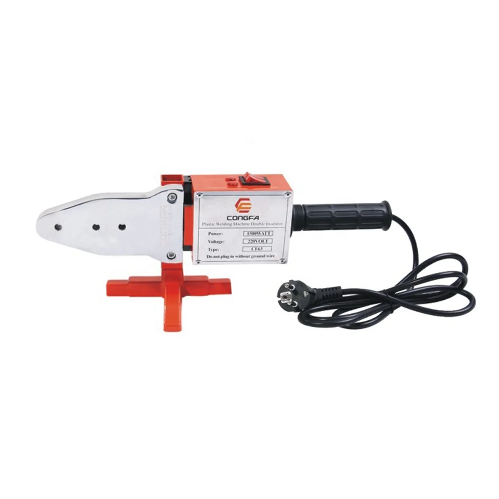 CF63-A4-B Double tube heating Electronic constant temperature plastic pipe butt fusion welding machine
