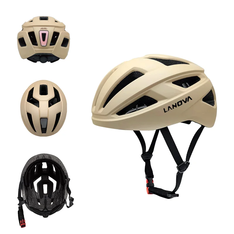 Hot sale USB rechargeable LED light cycling helmet Fashionable lightweight 14 vents Bicycle Road Helmet Lightweight bike helmet