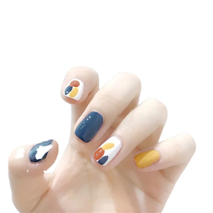 OEM Designed Temporary Tattoos Decals Gel Nail Polish Art Stickers