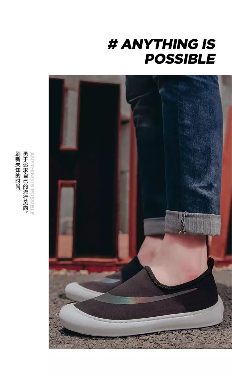 
MEN air slip on loafer shoes spandex breathable plat shoes zapatillas sepatu NK court sneakers walking shoes 