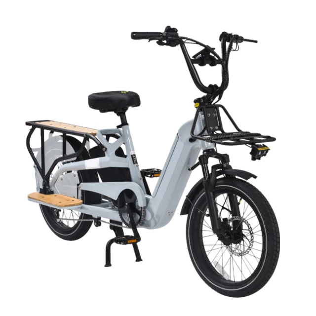 OEM New Arrival OEM customized double battery Cargo E Bike Fat Tire Long Tail Cargo Bike Electric