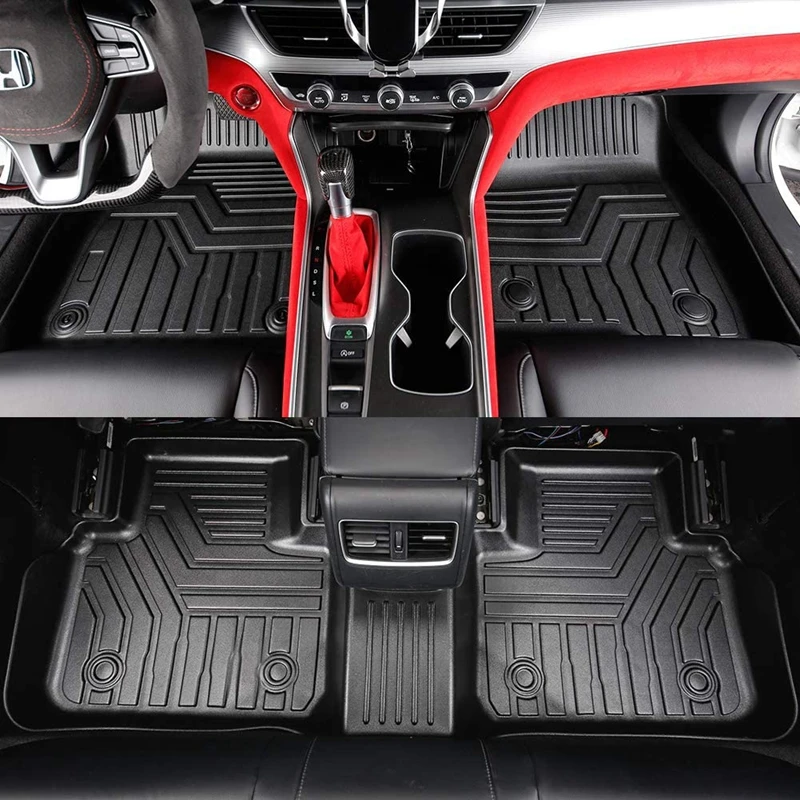 Нескользящий напольный коврик из ТПЭ, индивидуальный автомобильный 3d коврик для Ford, Kia, Suzuki, Tesla, Vw