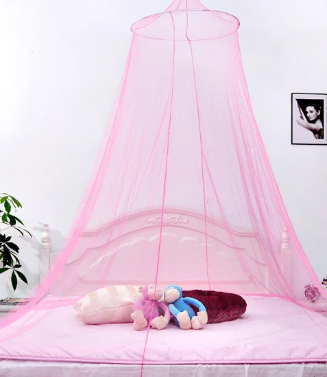 Fashion Round Lace Bed Canopy Netting Curtain Dome Mosquito Net free shipping