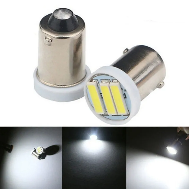 Auto Lighting System Ba9s 7020 3smd Led Car Light Bulb Interior Reading Light 6000k White Canbus For Cars