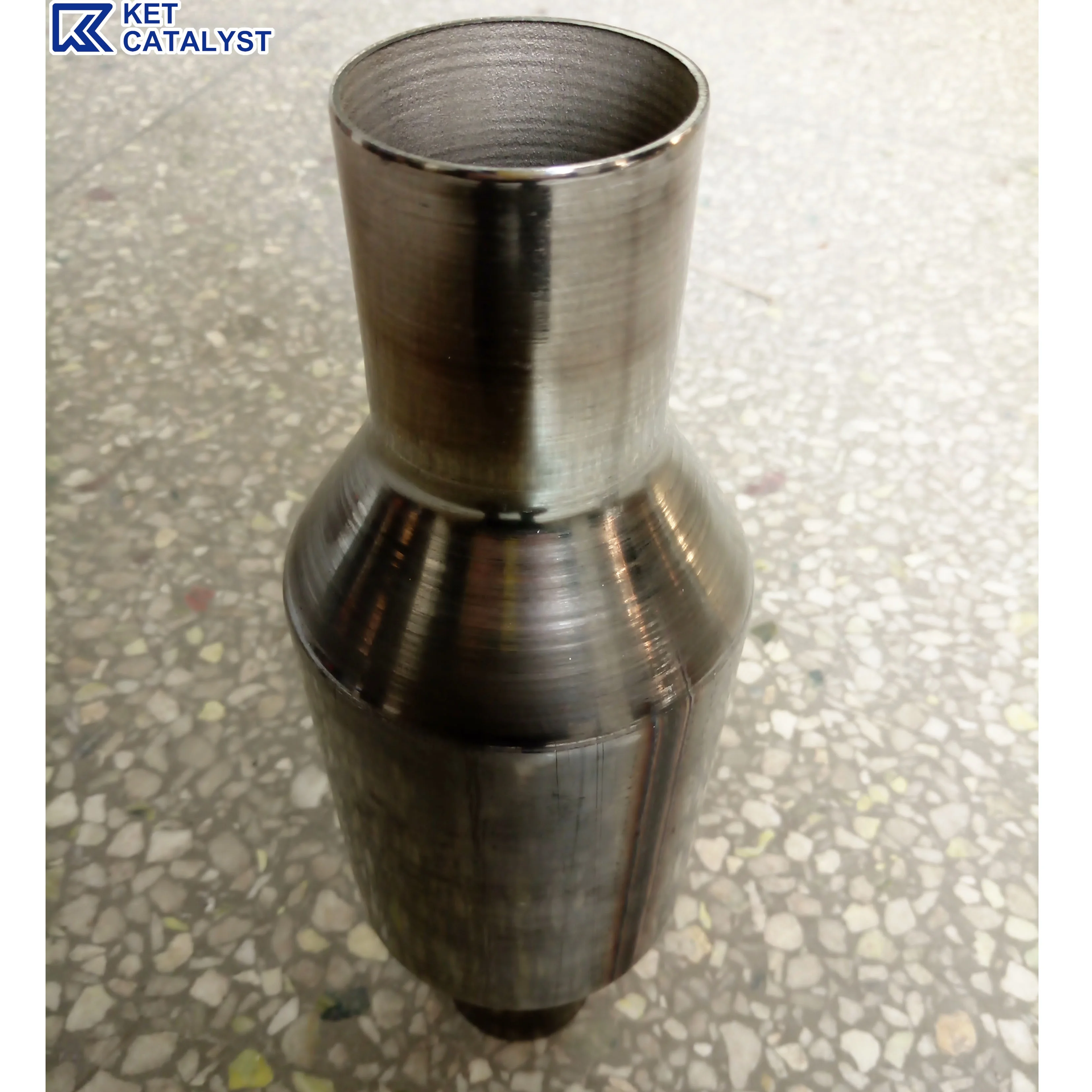 KET  Ceramic Monolith Catalyst Universal catalytic converter for stainless steel exhaust system