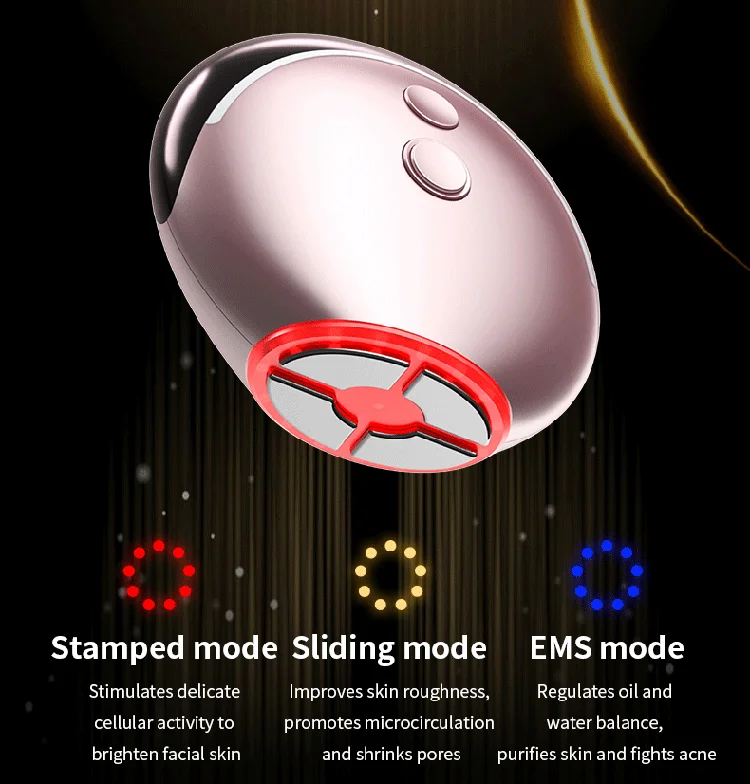 High Quality Handheld Portable RF Eye Facial Massage Beauty Device Hot Compress Skin Care Beauty Machine for Home Use