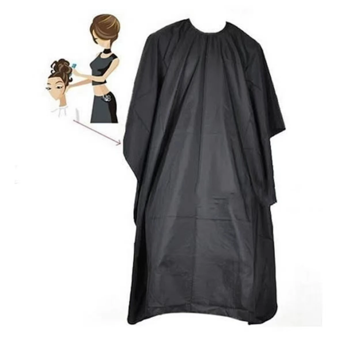 Профессиональная машинка для стрижки волос резки по индивидуальному заказу красоты Водонепроницаемый полиэстер Парикмахерские Парикмахерская накидка фартуки