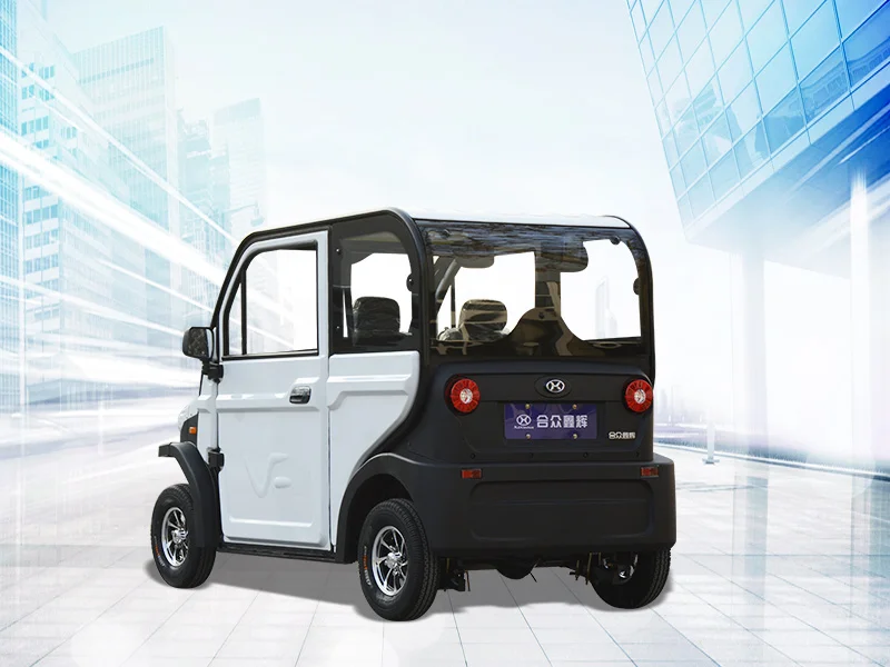 2 Seats 2 Doors 4 Wheels Full Enclosed Mobility Scooter