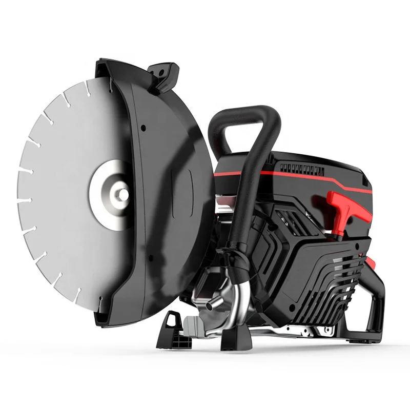 Powerful 2 Stroke 65CC 400MM Cut Off Saw Concrete Road Wall Stone Cutter With Gasoline Engine