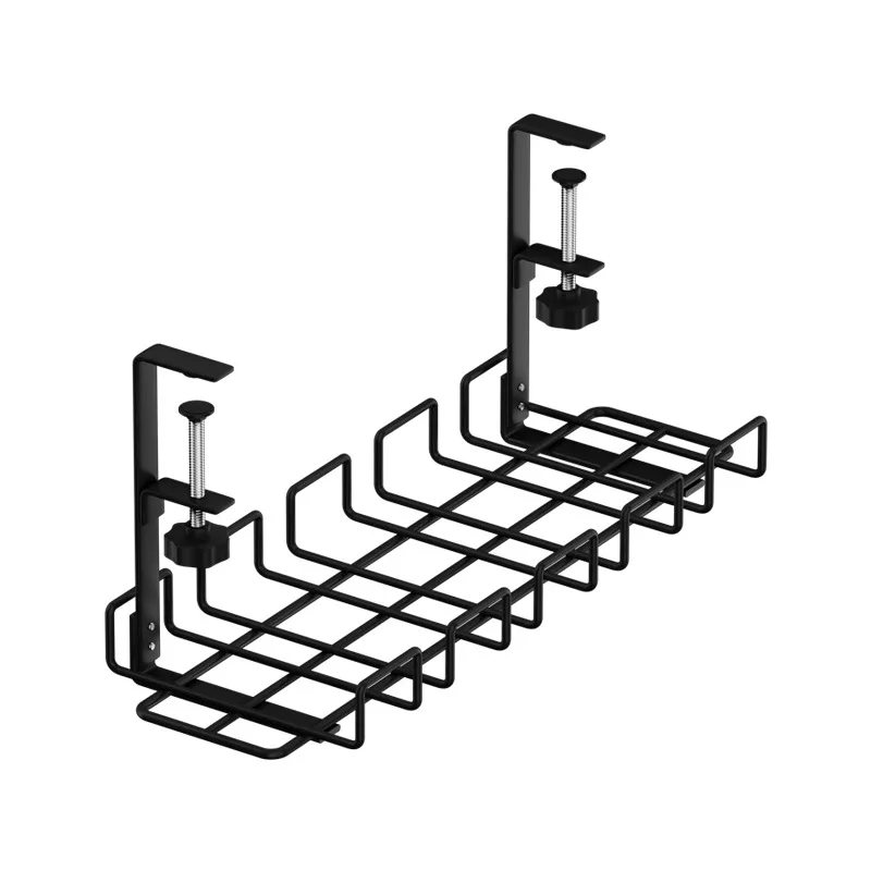 Adjustable Desks Cable Management Wire Organizer Under Desk Cord Organizer