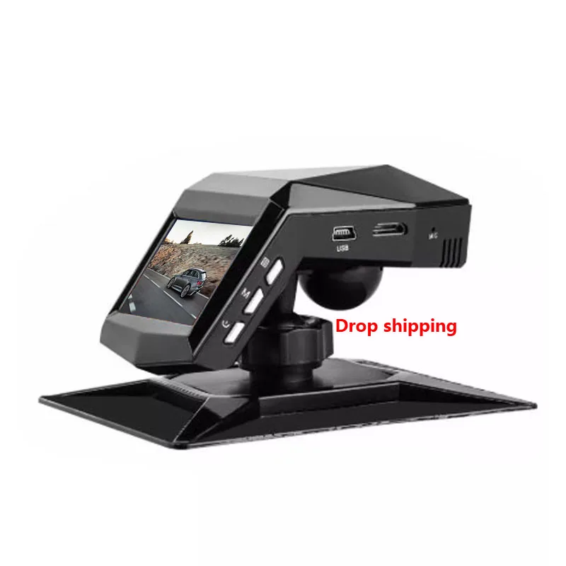 Infrared night vision dash cam with sticky pad tape 1080P Car Black Box Camera Recorder Dash Cam 2019