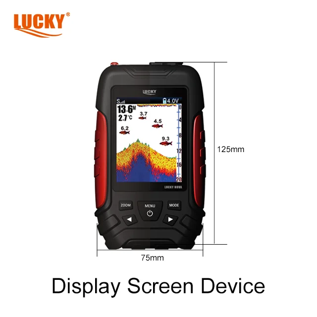 Lucky FL168LiC-WT striker fishfinders sonar para pesca bom e barato
