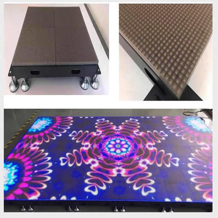 Shenzhen Super HD Advertising led interactive dance floor