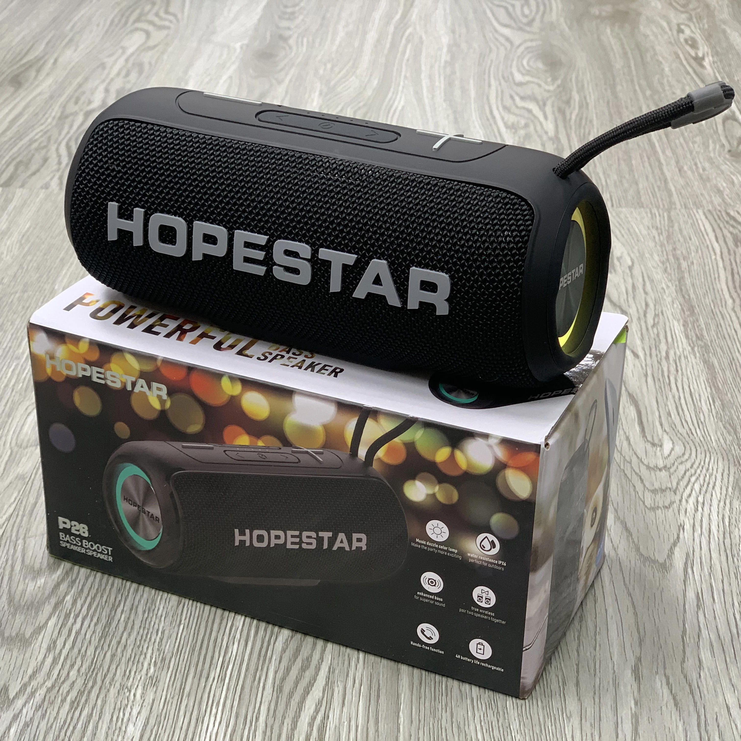 2022 High Quality New Stereo Speakers Wireless IPX6 Waterproof Portable Bluetooth Speaker