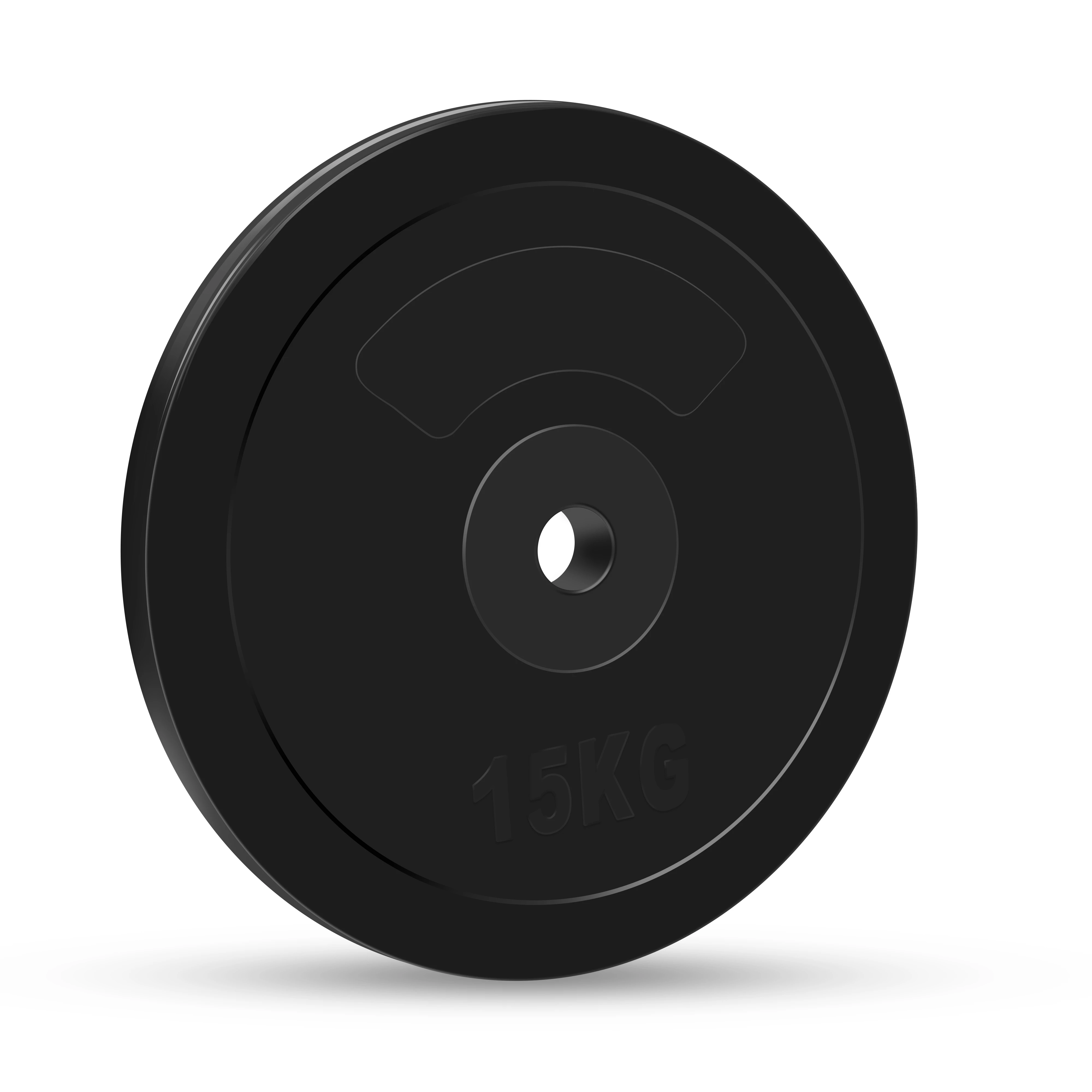 Cast Iron 50 Lbs Weight Lifting Training Rubber Adjustable Dumbbell Barbell Plates Sets