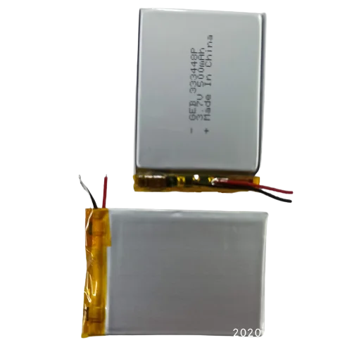 
333448 3.7V 500mah deep cycle and high power prismatic rechargeable lithium polymer batteries GPS battery toy battery 
