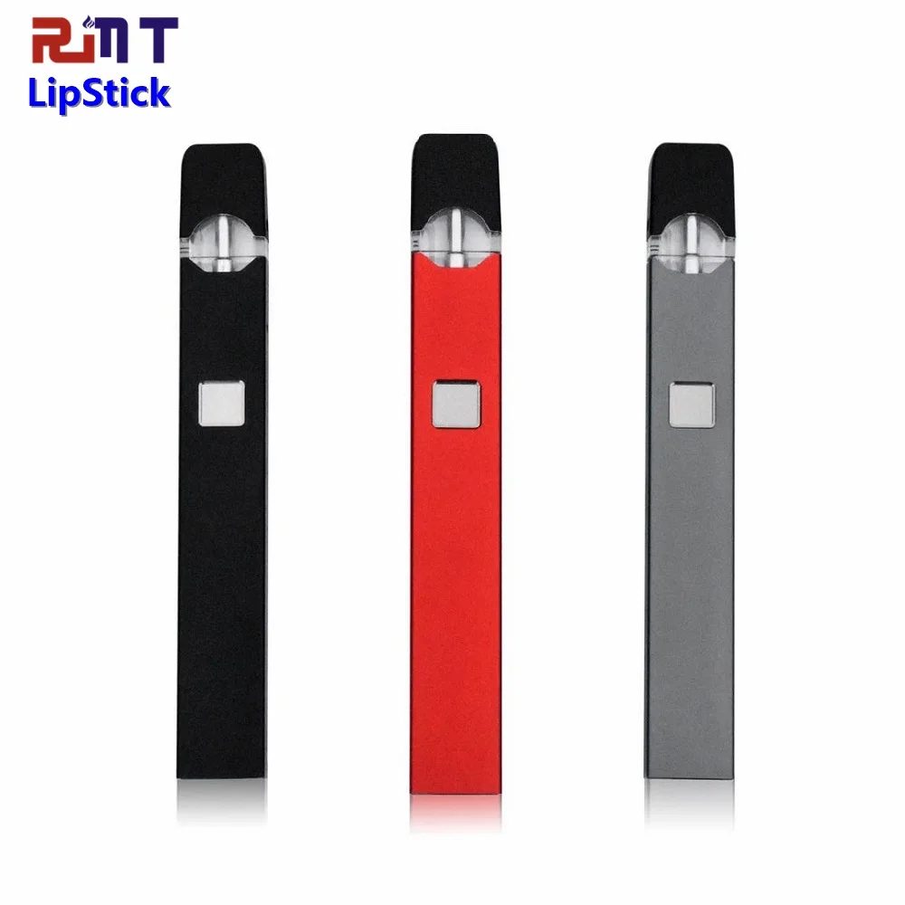 
Reymont Lipstick 280mah battery vape pen adjustable voltage 510 thread batteries preheat open vape kit 