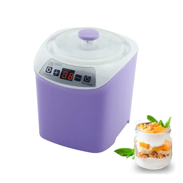 Digital 20W Microcomputer control I.0L automatic mini yogurt making machine at home