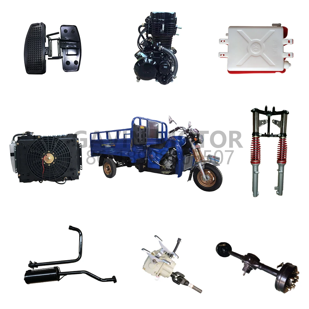 Best selling cheap price high quality original motorcycle parts tricycle accessories cargo motor water cold engine for ZONGSHEN