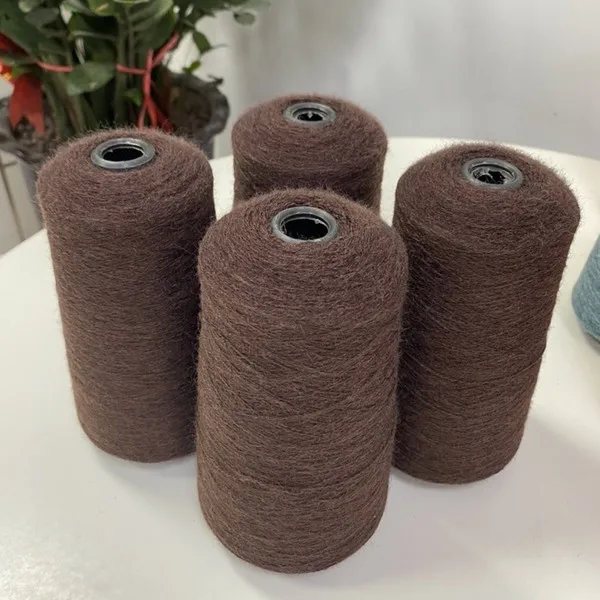 Cheap Wholesale Blend Yarn 28NM/2  30%Wool 70%Bulk Acrylic Wool Dyed Yarn  For Knitting