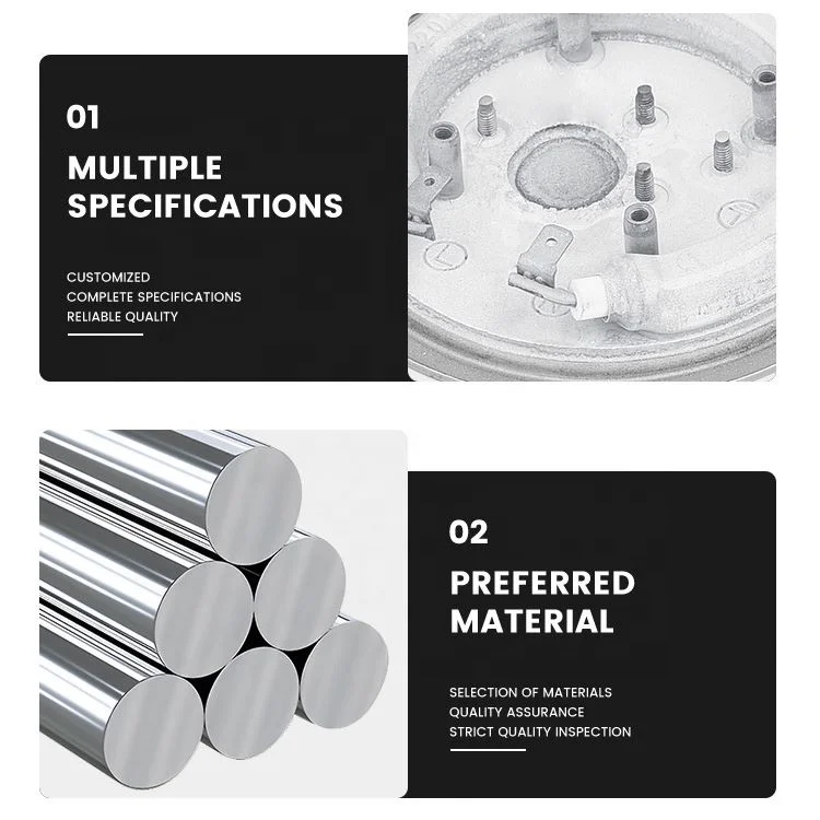 Metal Aluminum Chassis Electric Kettle Heating Plate Kettle Tubular Heating Element