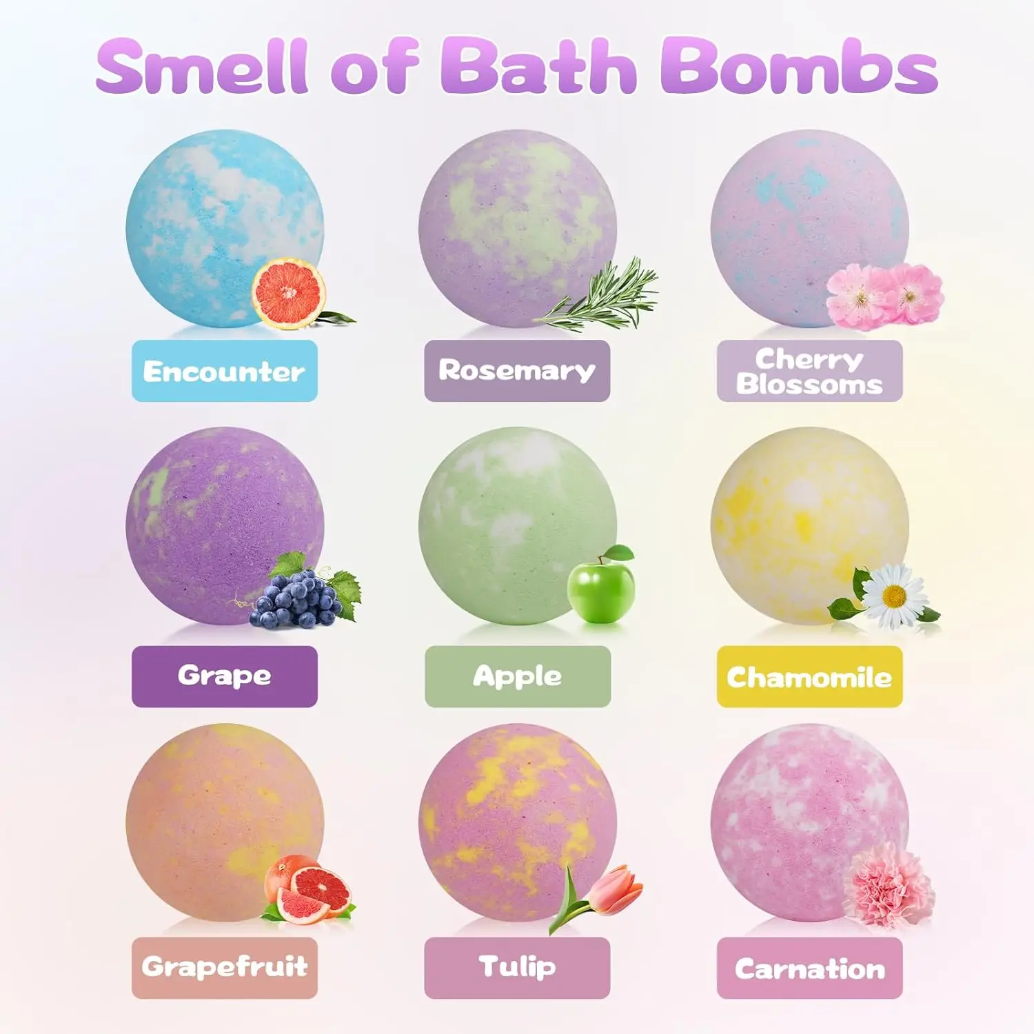 Customized Natural Organic Surprise Inside Ocean Sea Animal Toys Boys Girls 9 Pack Bubble Bath Bombs Gift Set Toddlers