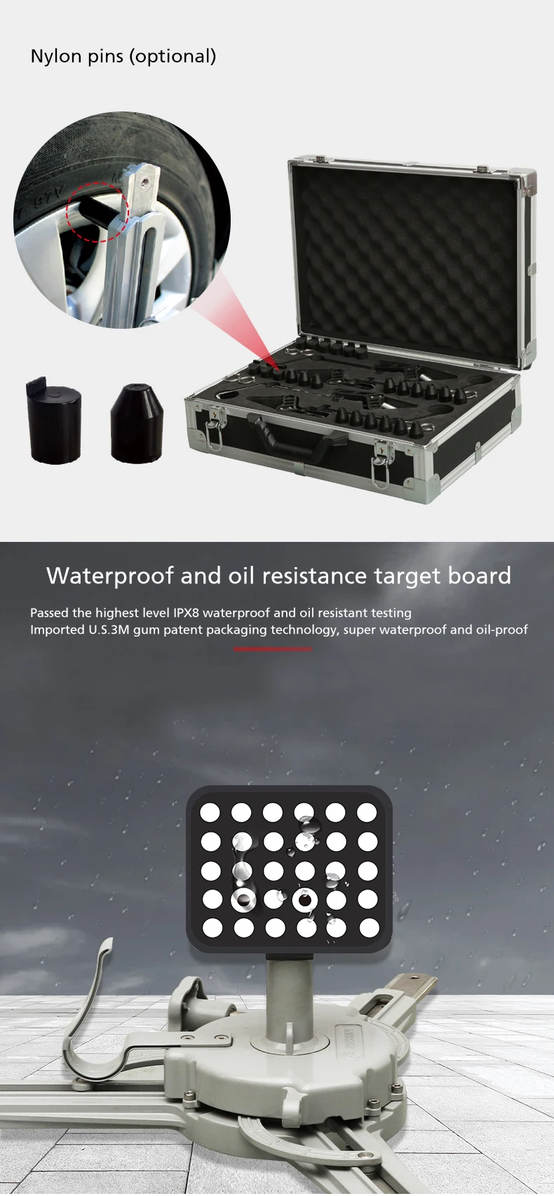 Устройство для калибровки Sunshine ADAS и выравнивания колес, устройство два в одном, выравнивание S700