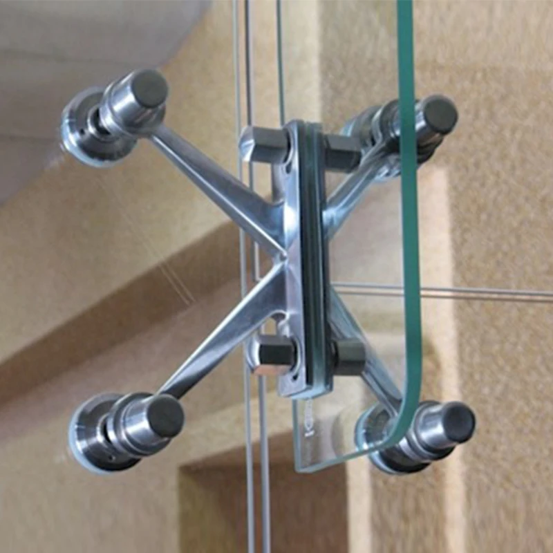 Aluminum Stick Built Frame Exposed Hidden Capped Spandrel Unitized Facade System Building Design Price Glass Spider Clamp Point-