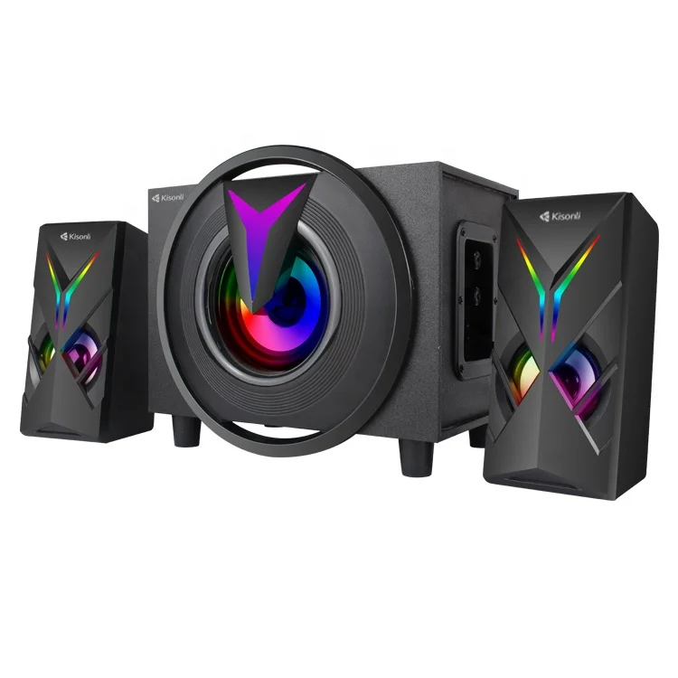 kisonli music system home theater hifi audio mobile phones 2.1 speaker karaoke system