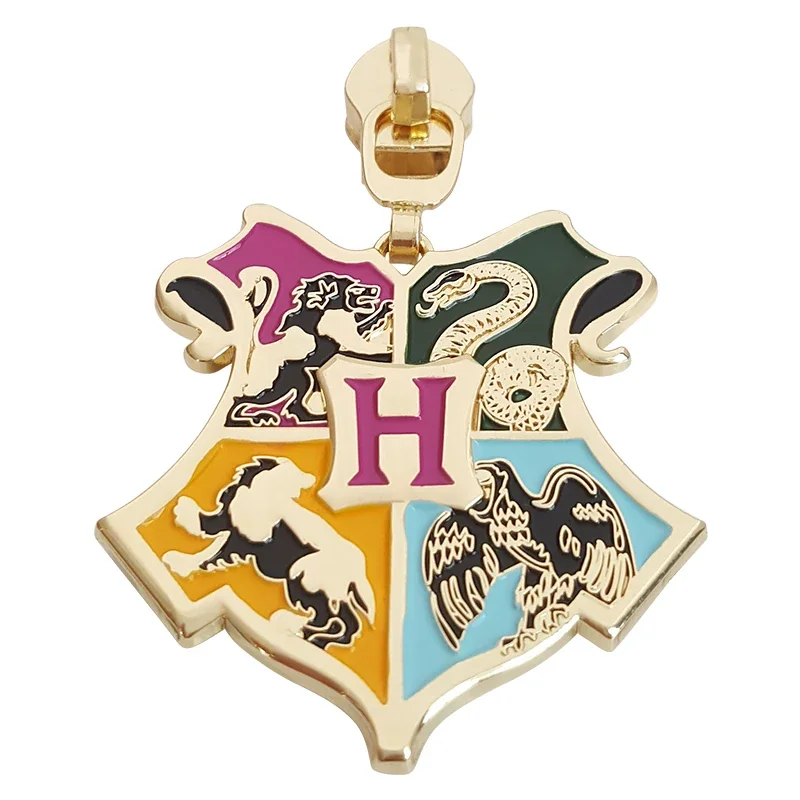 Hot Sale Creative Sewing Machine Pattern Zipper Slider Metal Zipper Puller Custom  For Garment Accessories