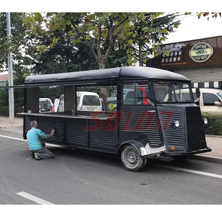 Solon Sale Ice Cream Food Truck Mobile Coffe Food Car For Hot Dog