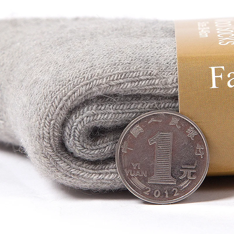 Winter Autumn Women Socks Thickened Wool Socks Cashmere Tube Terry Fuzzy Cozy Socks