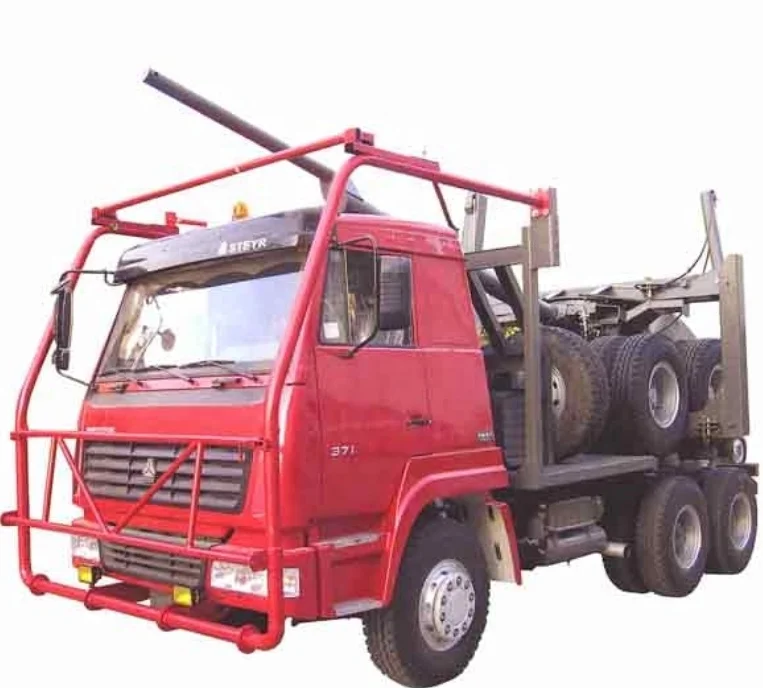 6x6 sinotruk howo древесины грузовых перевозок журнал Перевозчик в лесу
