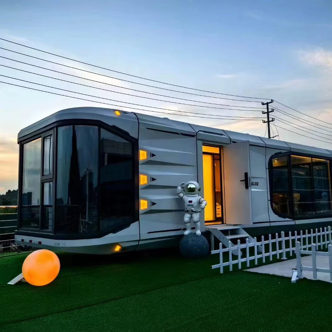 Космическая капсула мобильный дом Капсульная комната Sunshine Room знаменитое жилье