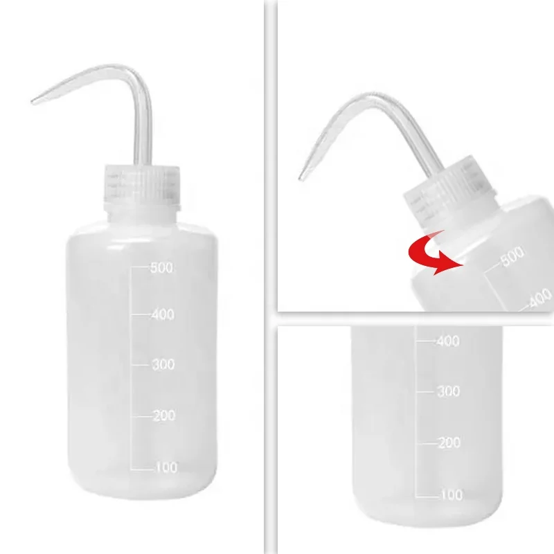 Plastic Microblading Squeeze Water Bottle 250ML500ml  Eyebrow Skin Care Remover Bottle Eye Wash Tattoo Water Bottle