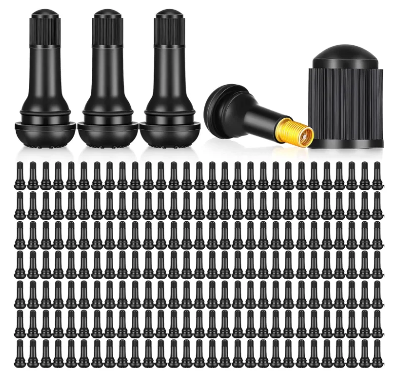 Factory Tubeless Tyre Valve Brass Stem Natural Rubber Material Car TR 413 Tire Valve