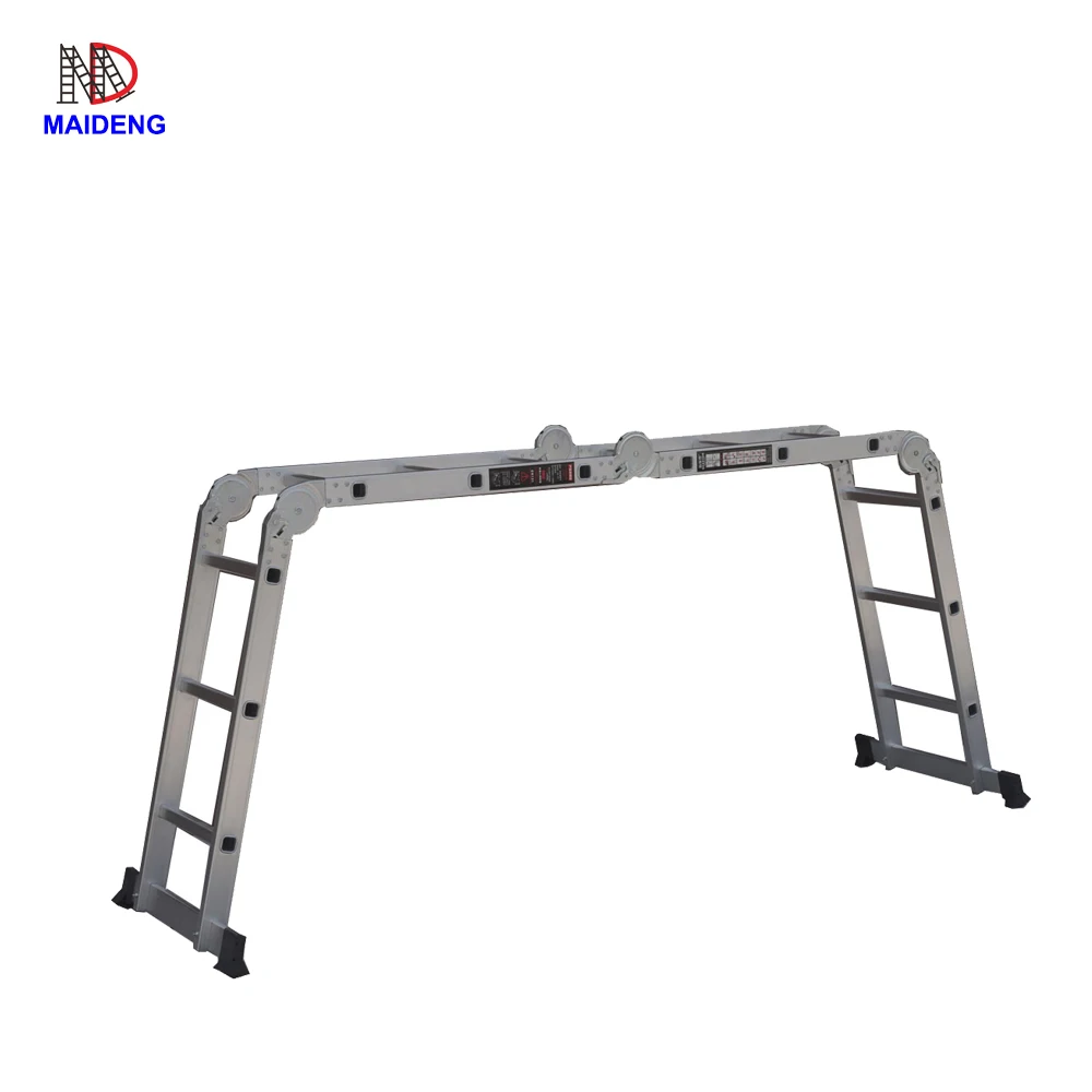 hot sale 8ft 330lb max load multipurpose step ladder 4*2 steps with work platform