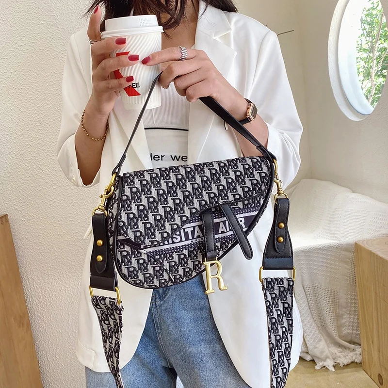 AIOR Hot Sell High Quality ladies small replicate saddle handbag luxury diora handbags purses for women