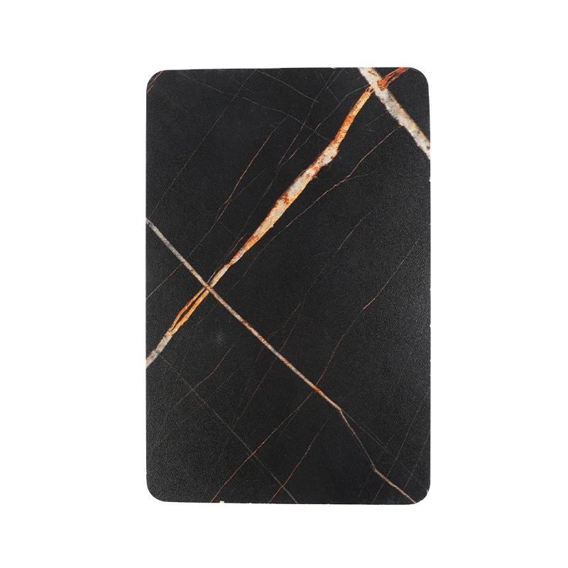 Linyi Factory Wholesale 1220x2440mm Furniture and Cabinet Used Black Melamine Plywood